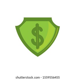 shield design, Money finance commerce market payment invest and buy theme Vector illustration