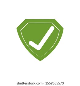 Shield design, Security protection emblem banner heraldic insignia and honor theme Vector illustration