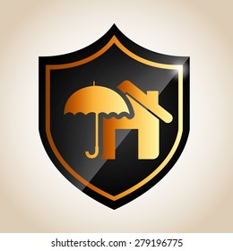 shield design, vector illustration eps10 graphic 