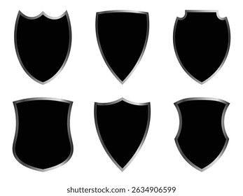 Shield Designs, Dark Shield Vector Design
