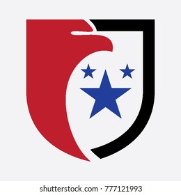 shield eagle symbol logo