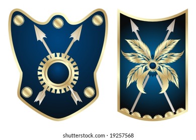 shield elements for design