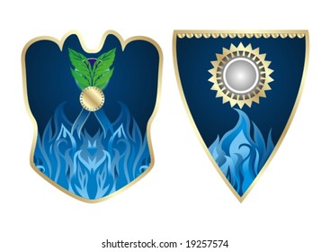 shield elements for design