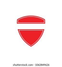 shield emblem frame vector