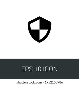 Shield eps 10 simple icon