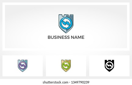 Shield Exchange Pin Fort Logo