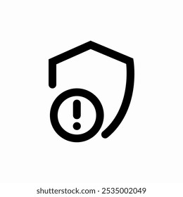Schild Ausrufezeichen Symbol Vektor