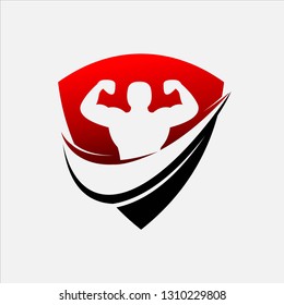 Shield Fitness vector