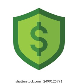 Shield Flat Icon Design For Personal nad Commercial Use