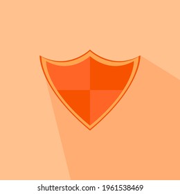 Shield Flat Icon Vector Design Art