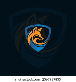 Shield and fox are perfect for corporate identities, communities, trademarks and more.