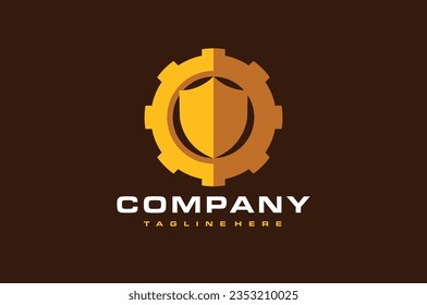 logotipo fuerte del piñón blindado