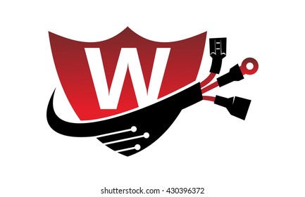 Shield Global Electricity Letter W