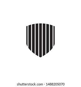 Shield graphic design template vector isolated illustration