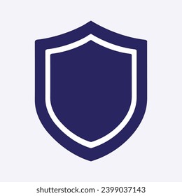Shield, guard icon vector, filled flat sign, solid colur eps