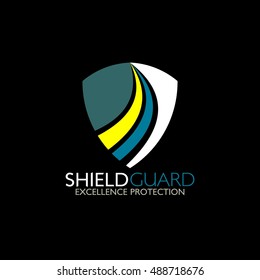 Shield Guard Logo Design Template Vector Stock Vector (royalty Free 