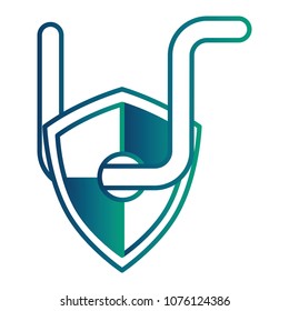 shield guard with worm virus and circuit electric