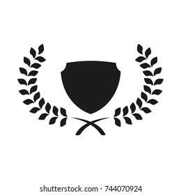 Shield Hipster Emblem