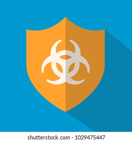 Shield Icon - Biohazard