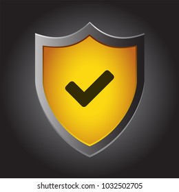 Shield Icon - Check/Tick