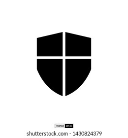 shield icon, design inspiration vector template for web design or mobile app