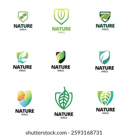 Shield icon design isolated on white background.