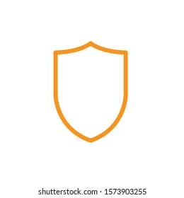 shield icon design template trendy