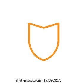 shield icon design template trendy