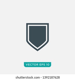 Shield Icon Design, Vector EPS10
