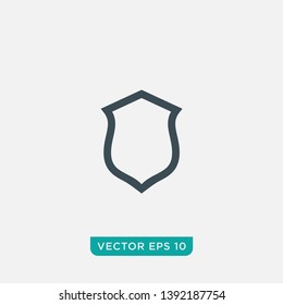 Shield Icon Design, Vector EPS10