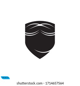 shield icon design vector illustration 