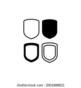 Icono Escudo ilustración vectorial de diseño.