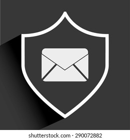 shield icon design, vector illustration eps10 graphic 