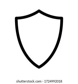shield icon design vector template