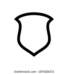 Icono de escudo para proyectos de diseño gráfico