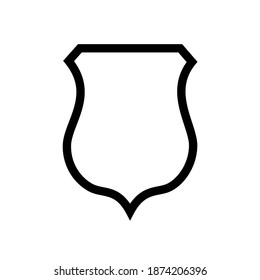 Shield Icon for Graphic Design Projects