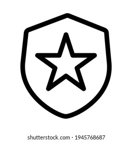 Shield Icon for Graphic Design Projects