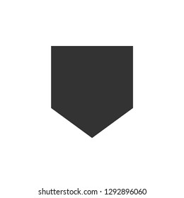 Shield icon graphic design template vector isolated