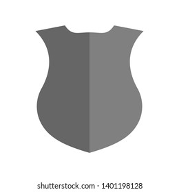 
Shield Icon. Guard, Protection, Security or Guarantee Illustration As A Simple Vector, Trendy Sign & Symbol for Design and Websites, Presentation or Application.