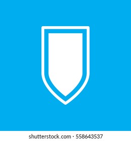 shield icon illustration isolated vector sign symbol