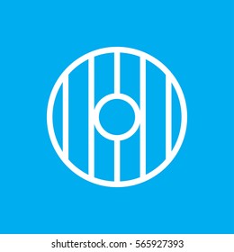 shield icon illustration isolated vector sign symbol