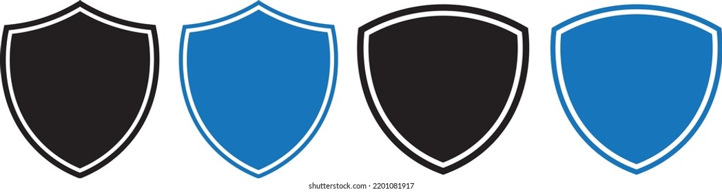 Shield icon illustration, Protect icon vector