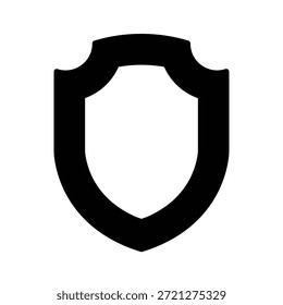 Ilustración de icono de escudo Plantilla de diseño de Vector 