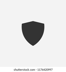 Shield icon illustration,vector security sign symbol
