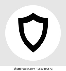 Shield  icon isolated on abstract background
