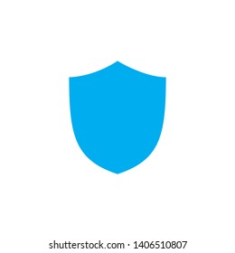 Shield icon isolated on white background