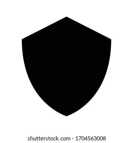 ilustración vectorial aislada del icono de escudo