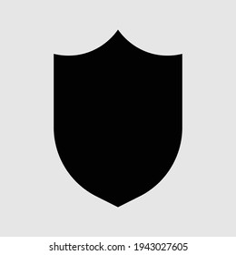 shield icon isolated vector illustration