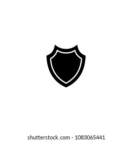 Shield icon of justice template