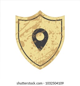 Shield Icon - Location